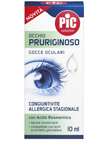 Pic gocce oculari occhio pruriginoso...