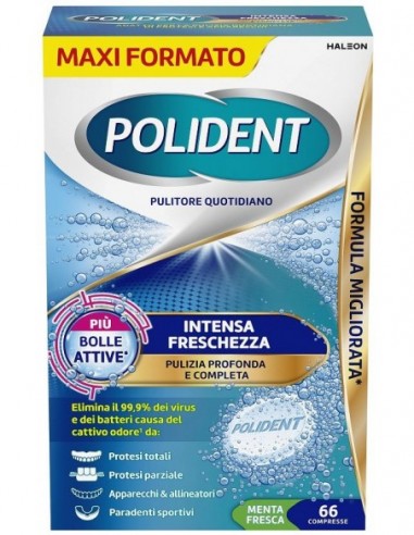 Polident Tripla Freschezza 66 Compresse