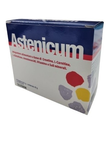 Astenicum 14 bustine da 3 g con...