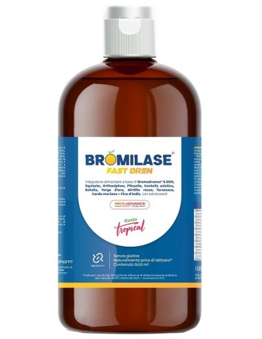 Bromilase fast dren 500 ml senza...