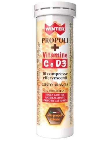 Winter propoli+vit c/d3 10 compresse