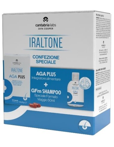 Aga plus 60 capsule + gfm shampoo uso...