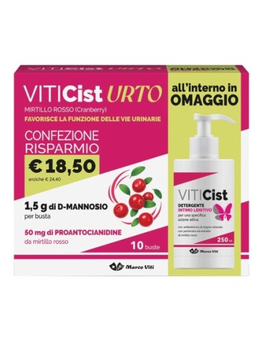 Viticist urto 10 buste + detergente...