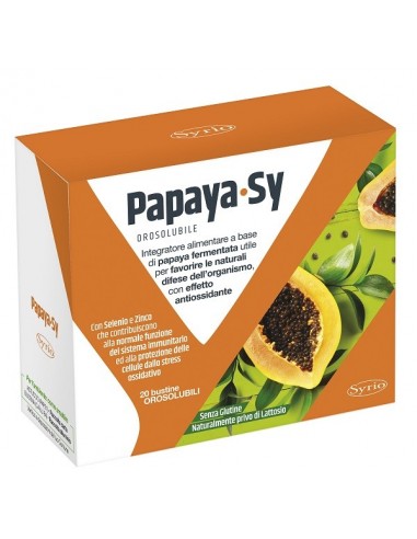 Papaya-sy 20 Bustine 92 G Polvere...