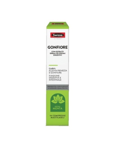 Swisse gonfiore 18 compresse masticabili