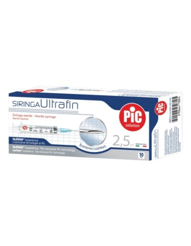 Siringa ultrafin 2,5 ml gauge 23 1/4...