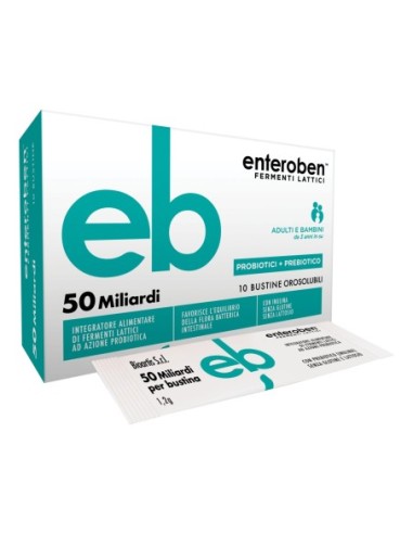 Enteroben 50 miliardi 10 bustine