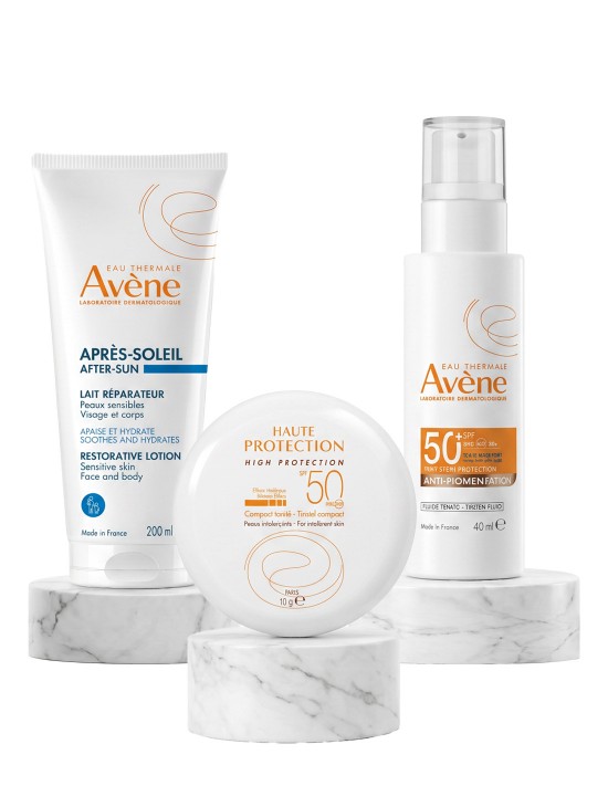 Kit Solari Avène Viso & Colore SPF50+ in offerta su Granfarma