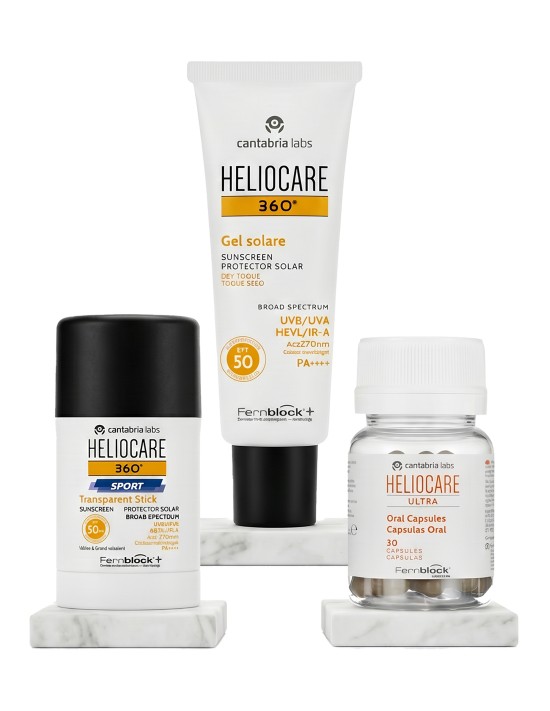Kit Solari Heliocare Active Protezione Completa in offerta su Granfarma