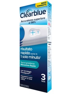Clearblue test gravidanza...