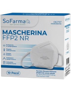 Mascherina ffp2 bianca 10...