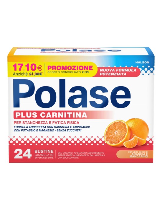 Polase plus carnitina promo 24...