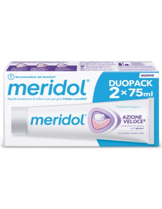 Meridol dentifricio azione veloce 75...