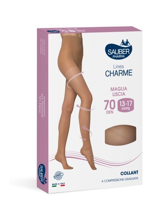 Sauber charme collant 140 denari ml...