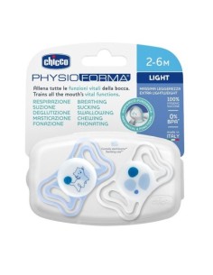 Chicco succhietto light blu...