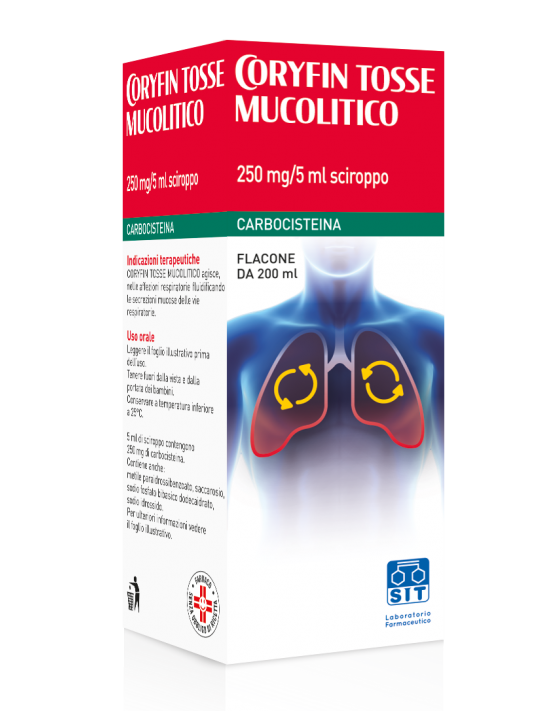 Coryfin Mucolitico Scir 200 Ml 250...