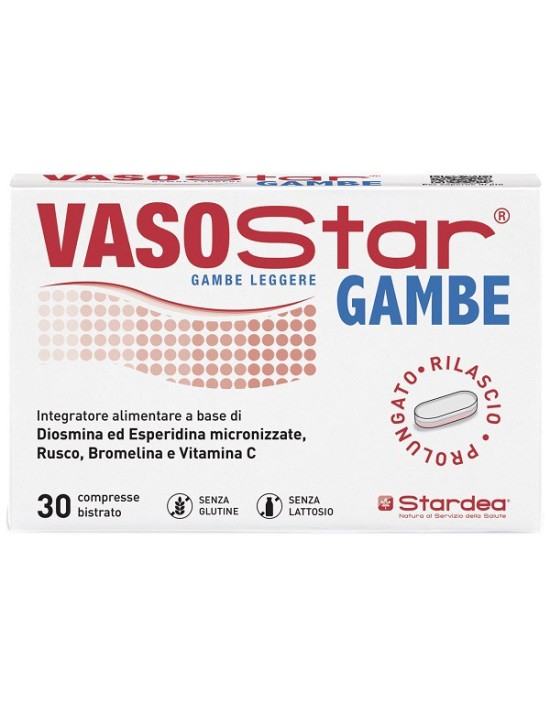 Vasostar gambe 30 compresse bistrato...