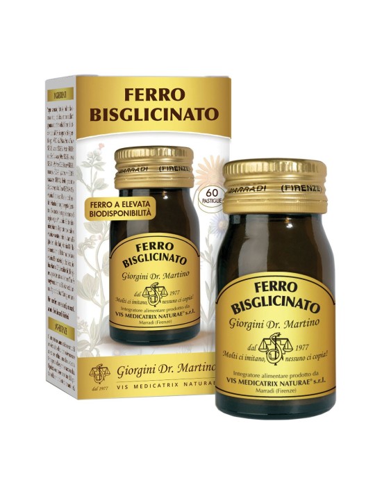 Ferro bisglicinato 60 pastiglie