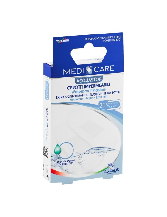 Cerotto medicare antiacqua medi 20 pezzi