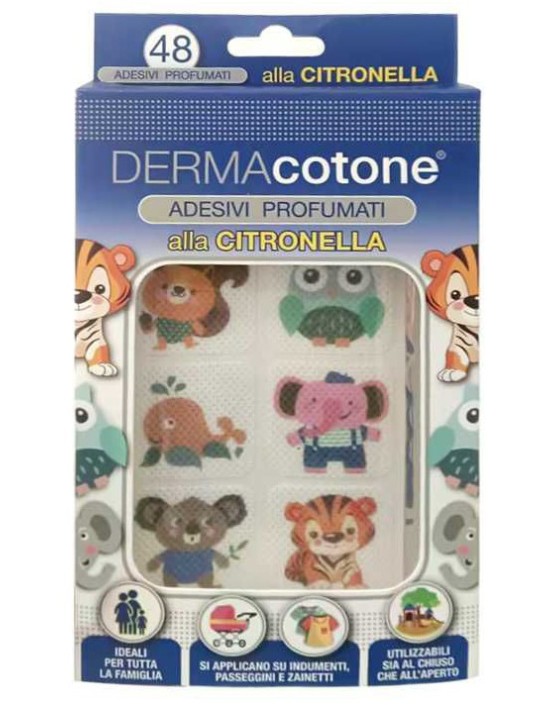 Dermacotone adesivi citronella 48 pezzi