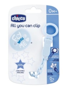 Chicco clip universale blu