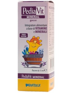 Pediavit Mineral Gocce 15 Ml