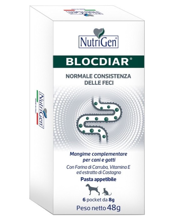 Blocdiar 6 bustine da 8 g nutrigen