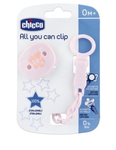 Chicco clip universale rosa