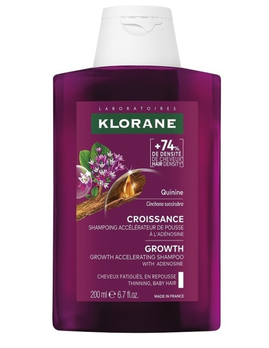 Klorane shampoo chinina crescita 200 ml