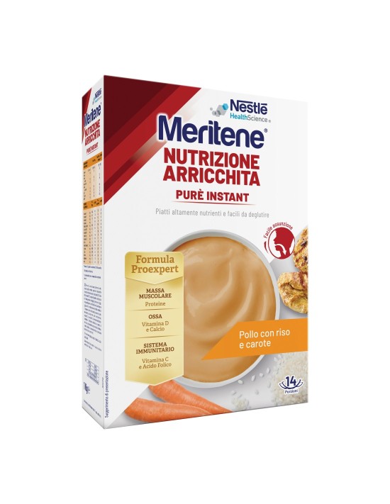Meritene pure' instant pollo con riso...