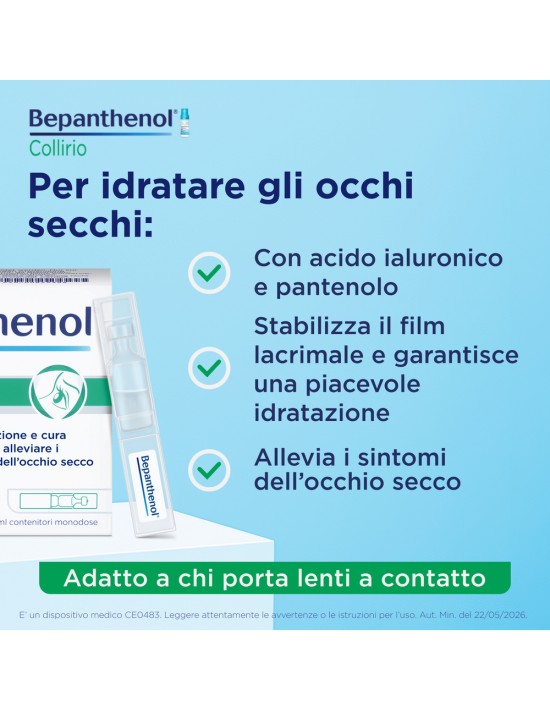 Bepanthenol Collirio Gocce Oculari,...