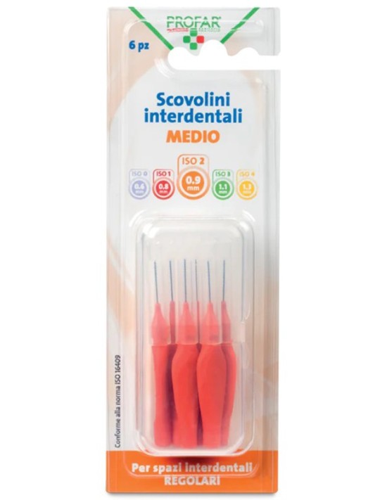 Profar scovolini arancioni 0,9 6 pezzi