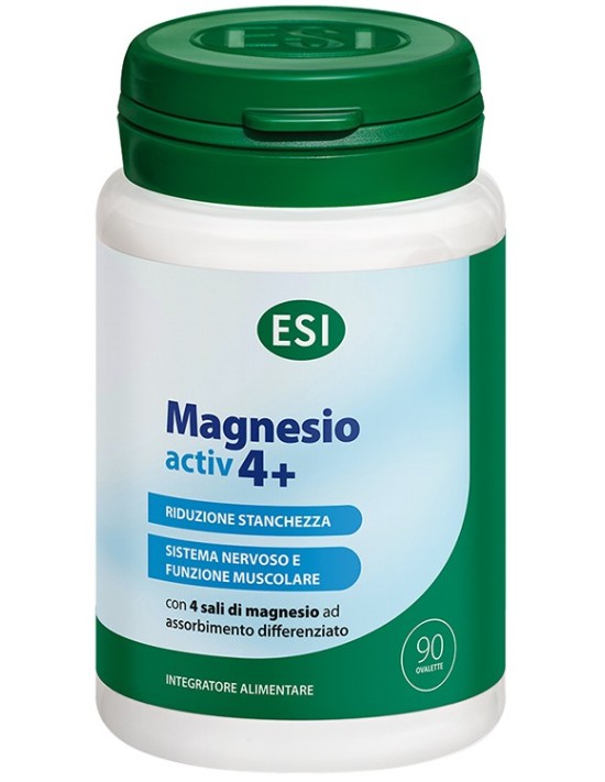 Esi magnesio activ 4+ 90 ovalette...