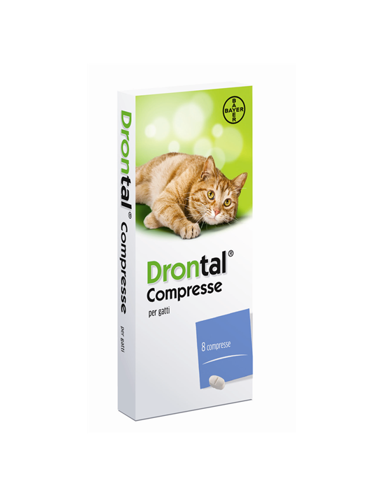 Drontal 8 Cpr 230 Mg + 20 Mg Gatti