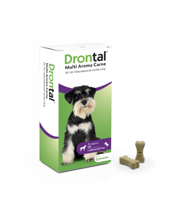 Drontal Multi Aroma Carne*24 Cpr Cani