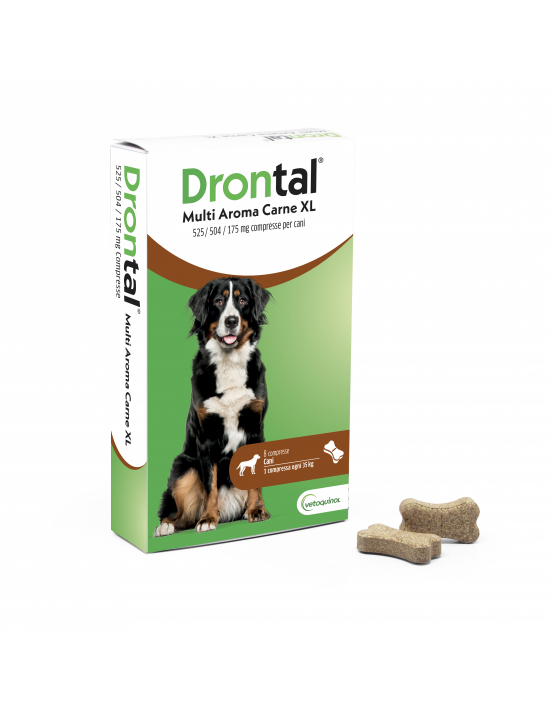 Drontal Multi Aroma Carne Xl 8 Cpr...