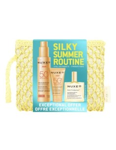 Nuxe silky summer routine...