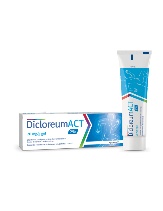 Dicloreumact*gel 100g 20mg/g