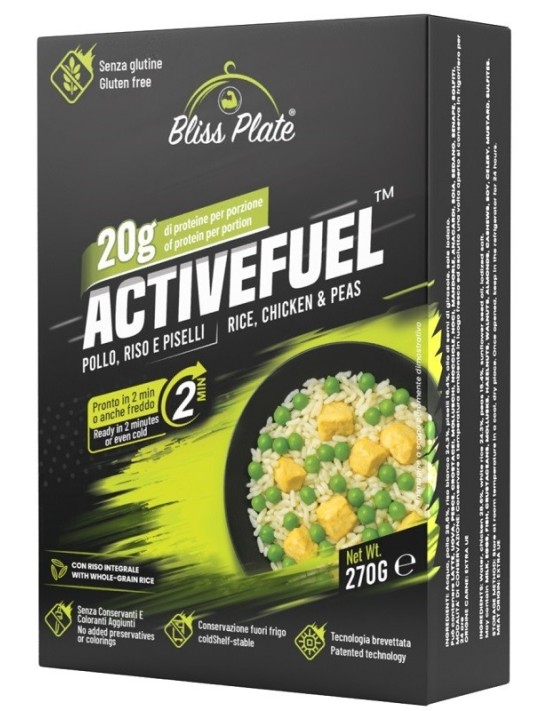 Bliss plate active fuel pollo riso e...