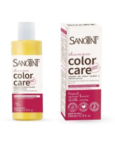 Sanotint shampoo color care...