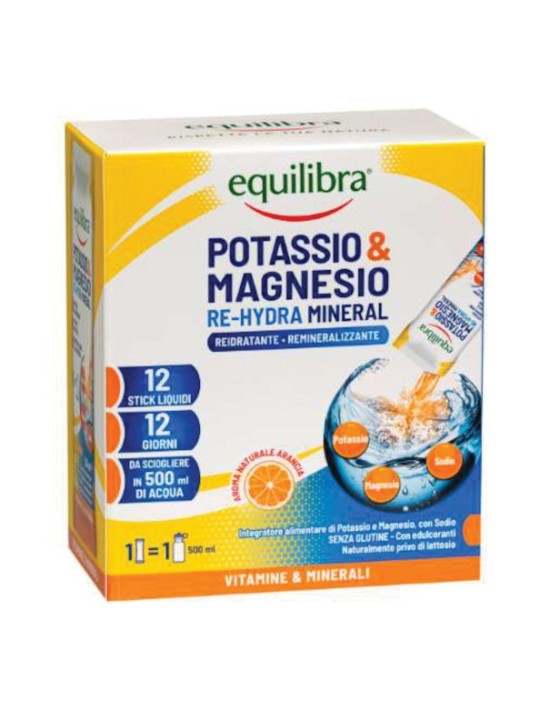 Potassio & magnesio re hydra mineral...