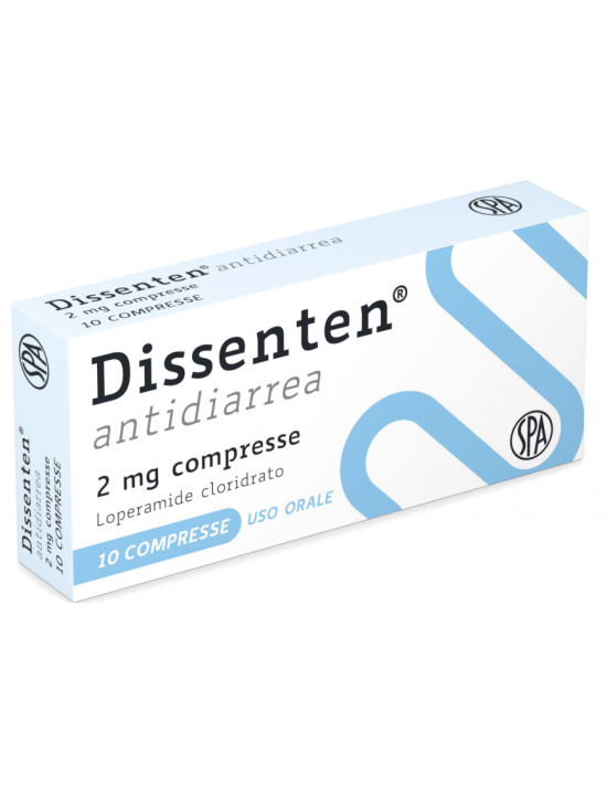 Dissenten Antidiarrea 10 Cpr 2 Mg