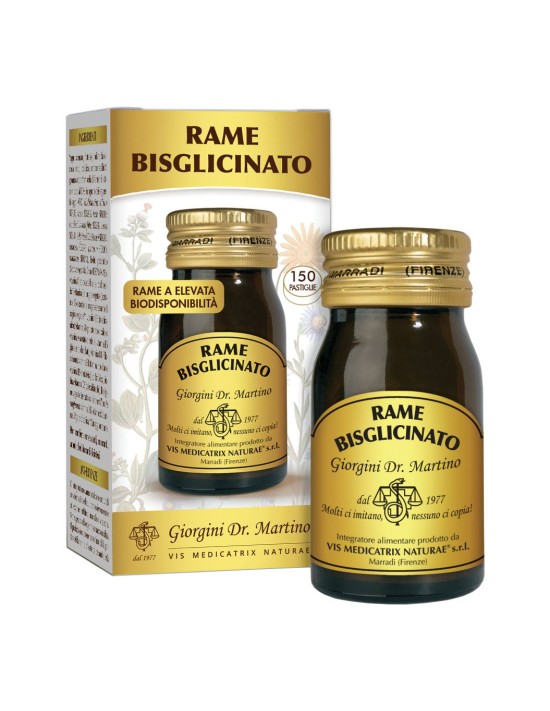 Rame bisglicinato 150 pastiglie da...