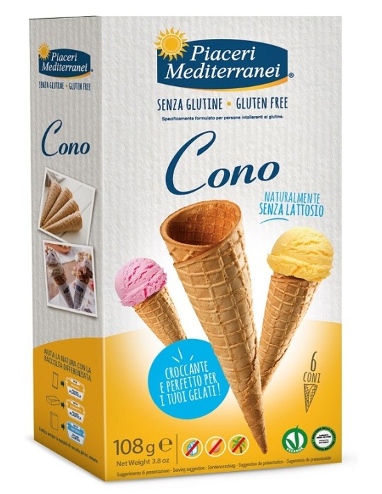 Piaceri mediterranei cono 6 pezzi 18 g