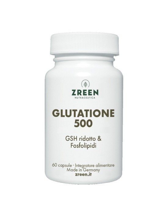 Zreen glutatione 500 60 capsule
