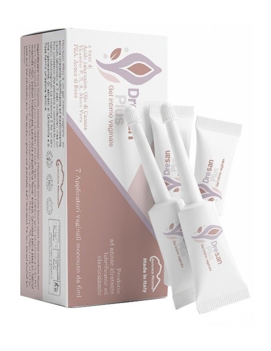 Dresan plus gel intimo 7 pezzi da 6 ml