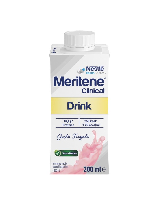Meritene clinical drink fragola 200 ml
