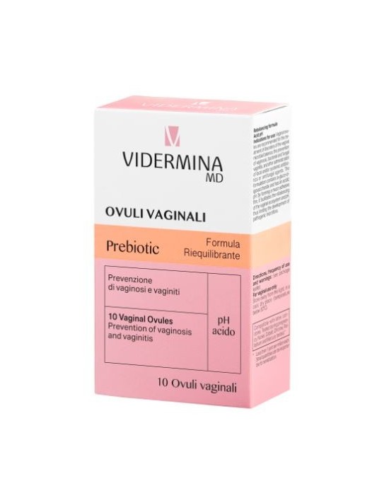 Vidermina Prebiotic Ovuli Vaginali 10...