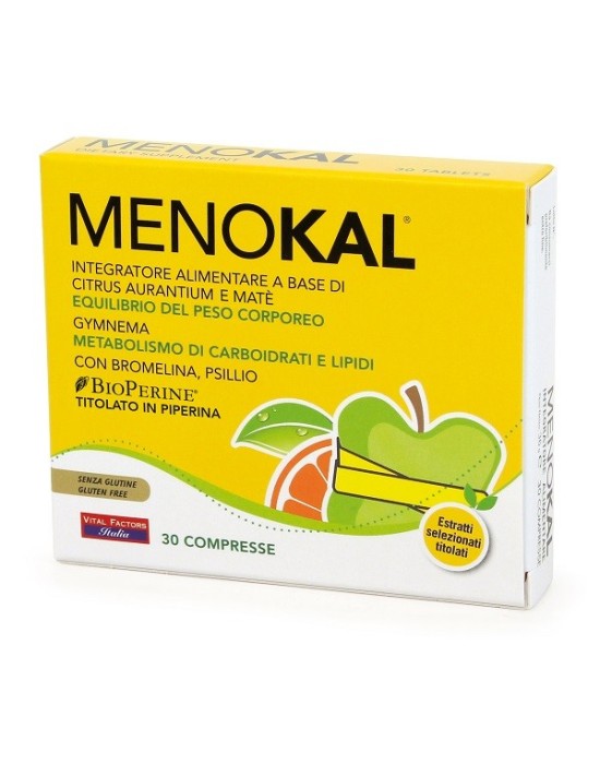 Menokal 30 compresse senza glutine