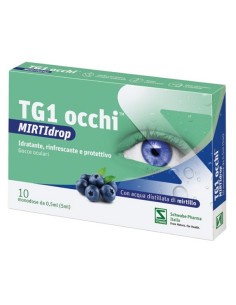 Tg1 occhi mirtidrop gocce...